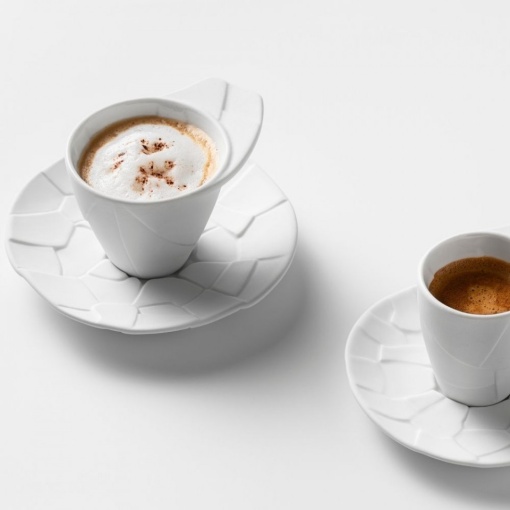 Set ceasca si farfurie cafea TRENCADIS V0122-0202 - Img 2