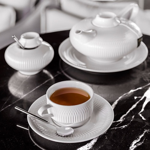 Set ceasca si farfurie cafea Utopia 22cl 21131019 - Img 2
