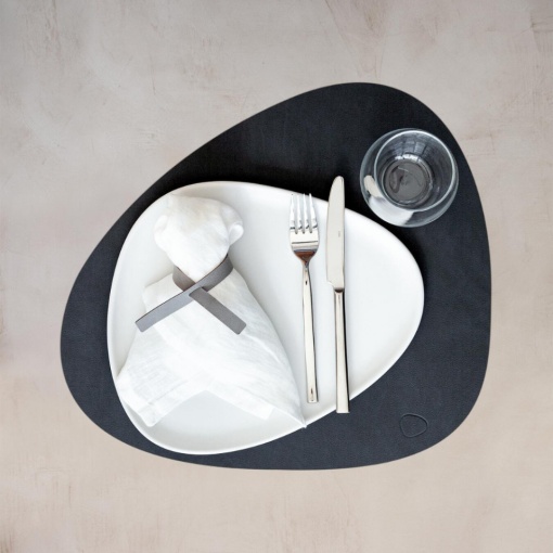 Table mat Curve Black Nupo L 37x44cm 981900 - Img 2