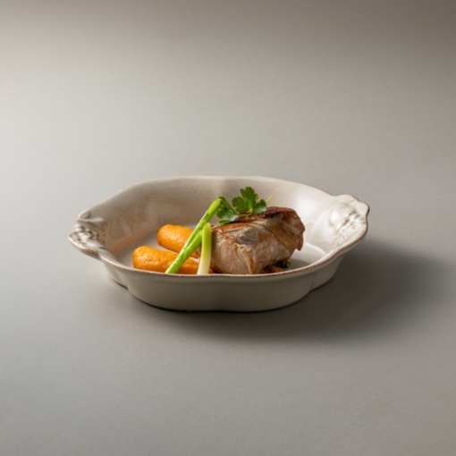 Vas oval Madeira Harvest 32x17cm 780ml MA243-CRM - Img 2