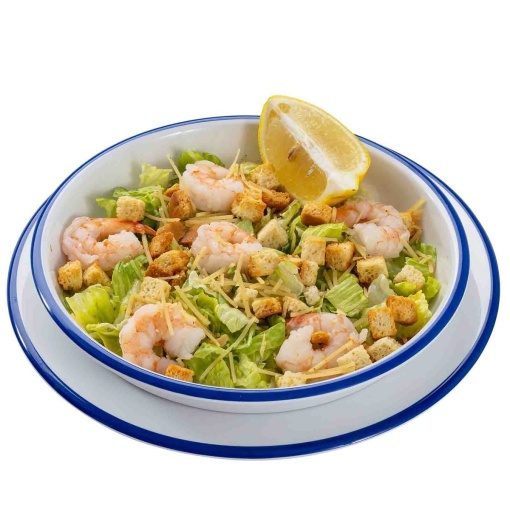 Bol melamina Canteen alb/albastru 23cm 720ml 12077EU - Img 2