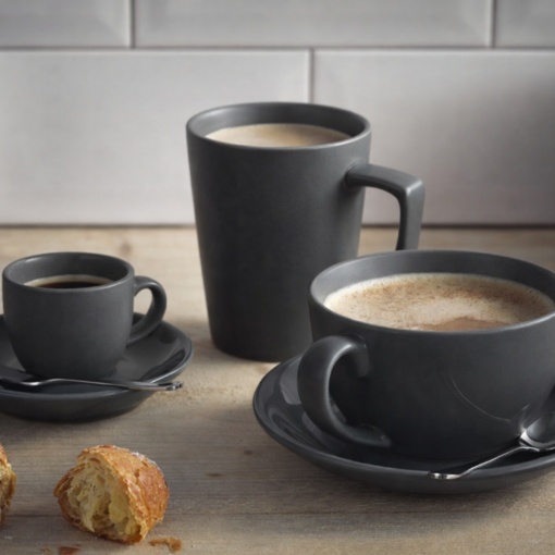 Ceasca cafea Genware Matt Grey 175ml 322118MG - Img 2