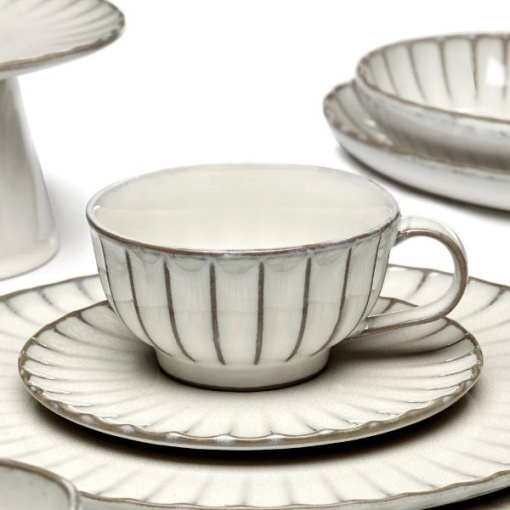 Farfurie cafea Inku White 14 cm B5120251W - Img 2