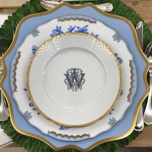 Farfurie desert Coq Ionica Blue 20cm LION005CE002200 - Img 2