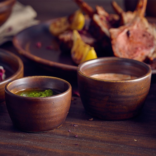 Ramekin Terra Porcelain Rustic Copper 13cl/4.5oz RAM-PRC4 - Img 2