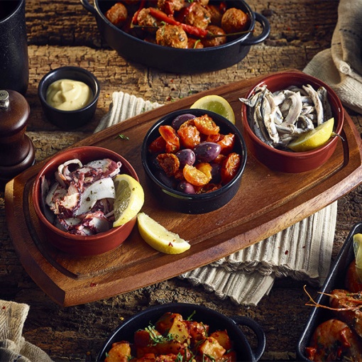 Vas tapas rotund efect fonta 10cm CT-TD10 - Img 2