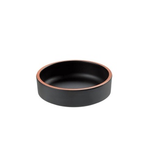 Bol melamine negru 11,7x3cm T8236