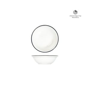 Bol supa Modest Black 18 cm 620ml 19001-112018