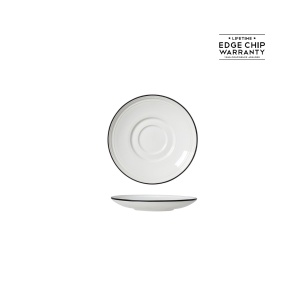 Farfurie ceasca cafea Bead Black 15cm 1406X0110