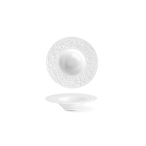 Farfurie gourmet Langenthal Stone Raw White 18cm STQ19181