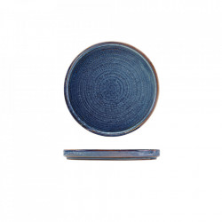 Farfurie prezentare low Terra Porcelain Aqua Blue 18cm LP-PBL18