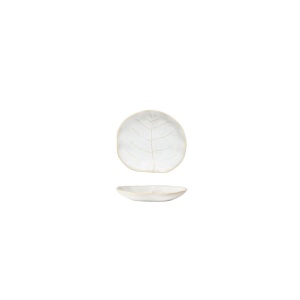 Farfurie suport Silvina fennel white 13cm QLP131-FWH