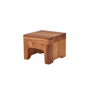 Inaltator bufet lemn acacia 21x21x17cm RSR-WBB2117