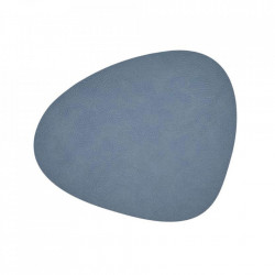 Placemat Curve L Hippo Light Blue 37x44cm 981253