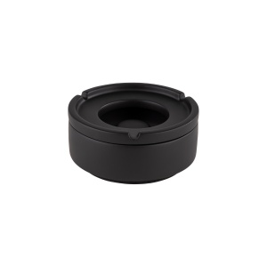 Scrumiera Element neagra 10.5cm 559