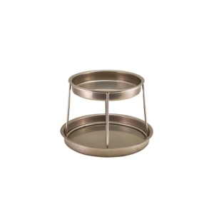 Suport servire fructe de mare Vintage Steel 28x19.5cm SFS2-2228V