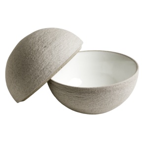 Bol aperitiv sfera Pale Grey AF1760 Keram 17cm 1000ml AR1SF17PAGR