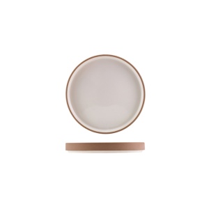 Farfurie prezentare desert Kava White 20cm LPR-KW20
