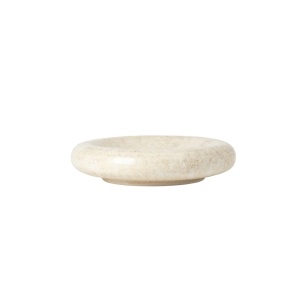 Farfurie prezentare podium Resonance cream 22x5cm RCP221-CRM