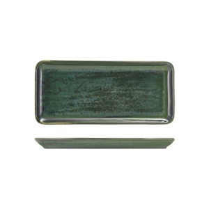 Platou dreptunghiular Terra Aqua Green 31x14cm NR-PAG30