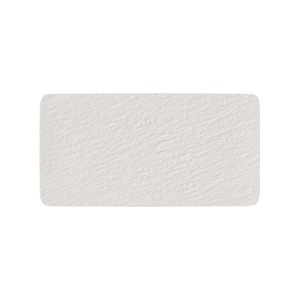 Platou dreptunghiular The Rock White 35x18cm 16-4077-2281