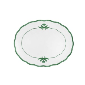 Platou oval Jane Green 33cm 21145698