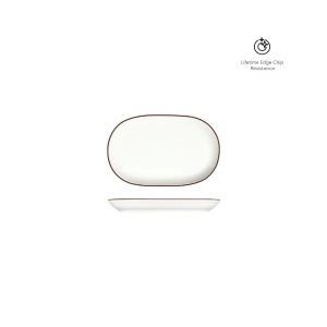 Platou oval Modest Brown 14x9cm 18001-143014