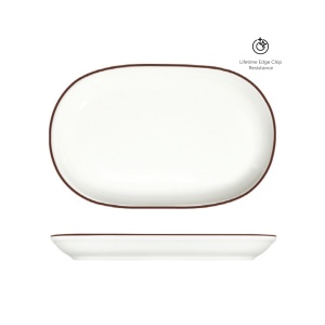 Platou oval Modest Brown 37x24cm 18001-143037
