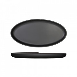 Platou servire oval melamina Black Copenhagen 40x20cm CP402502