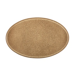 Platou servire oval Natural Clay Queops 40cm 37006413
