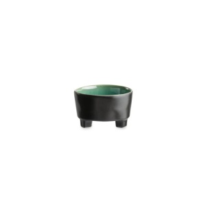Bol garnitura cu picior Riviera azur 11cm 320ml VES121-AZU