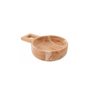 Bol servire Mimosa lemn acacia 22,7x16x5,3cm 5337002