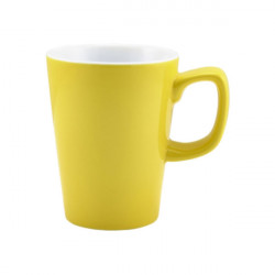 Cana mug Genware Porcelain 34cl Yellow 322135Y