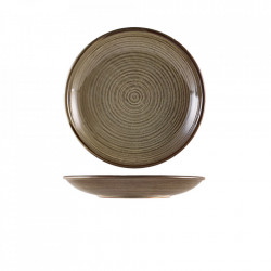 Farfurie adanca Terra Porcelain Grey Plate 21cm DC-PG21