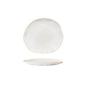 Farfurie aperitiv Silvina fennel white 23cm QLP231-FWH