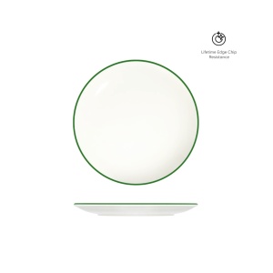 Farfurie coupe aperitiv Modest Green 25cm 16001-111025