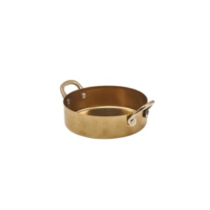 Mini vas servire Gold Vintage Steel 12.25x3.5cm SCD12GDV