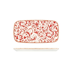 Platou dreptunghiular Venecia Maroon 34x16cm 20643-151635