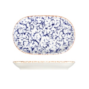 Platou oval Venecia Navy 37x24cm 21174-143037