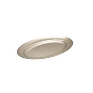 Platou servire oval Vintage Steel 30x20cm SPL30V