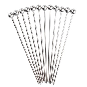 Set 12 scobitori cocktail inox 11cm 12255