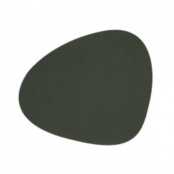 Table mat Curve Dark Green Nupo L 37x44cm 981065