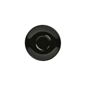 Farfurie ceasca cafea Genware Black 13.5cm 182113BK