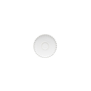 Farfurie ceasca espresso Pearl White 13cm PEP131-WHI