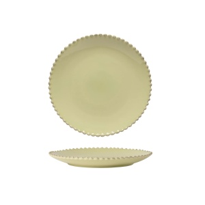 Farfurie fel principal Pearl Lily Green 28cm PEP282-LLY