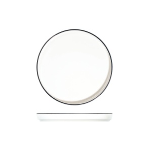 Farfurie prezentare aperitiv Modest Black 25,5 cm 19001-161025