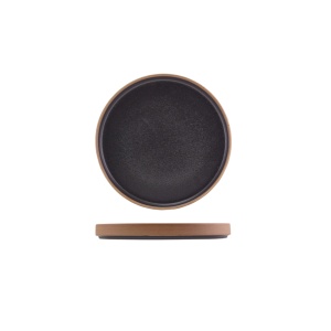 Farfurie prezentare deset Kava Black 20cm LPR-KBK20