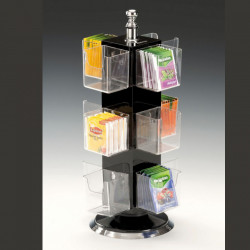 Organizator ceai 12 compartimente 22x22x45cm B640017