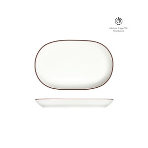 Platou oval Modest Brown 28x18cm 18001-143028