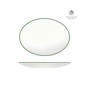 Platou oval Modest Green 31cm 16001-113031